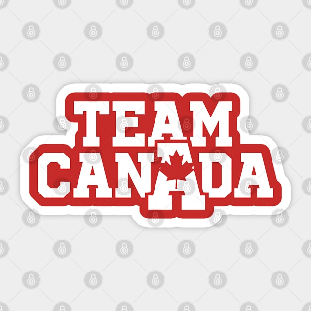 Team Canada - Summer Olympics Sticker by Issho Ni